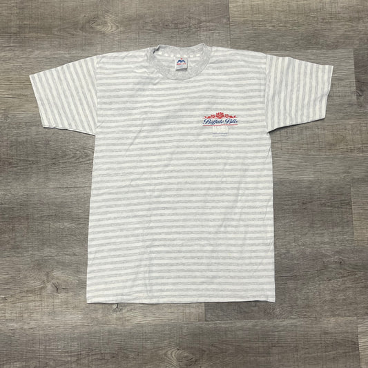 Vintage Buffalo Bills Stripe T Shirt Size Large