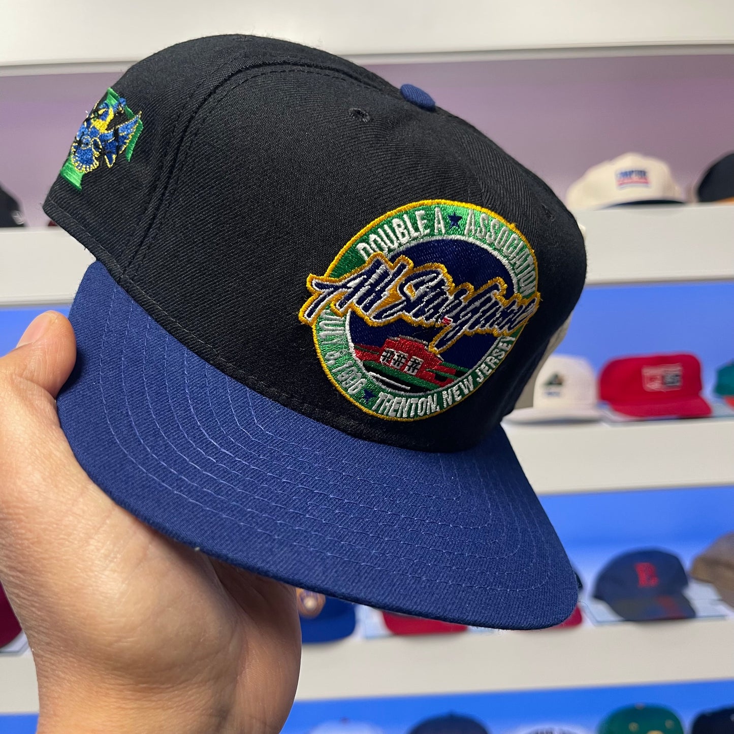 Vintage 1996 Double A Association All Star Game Wool Snap Back