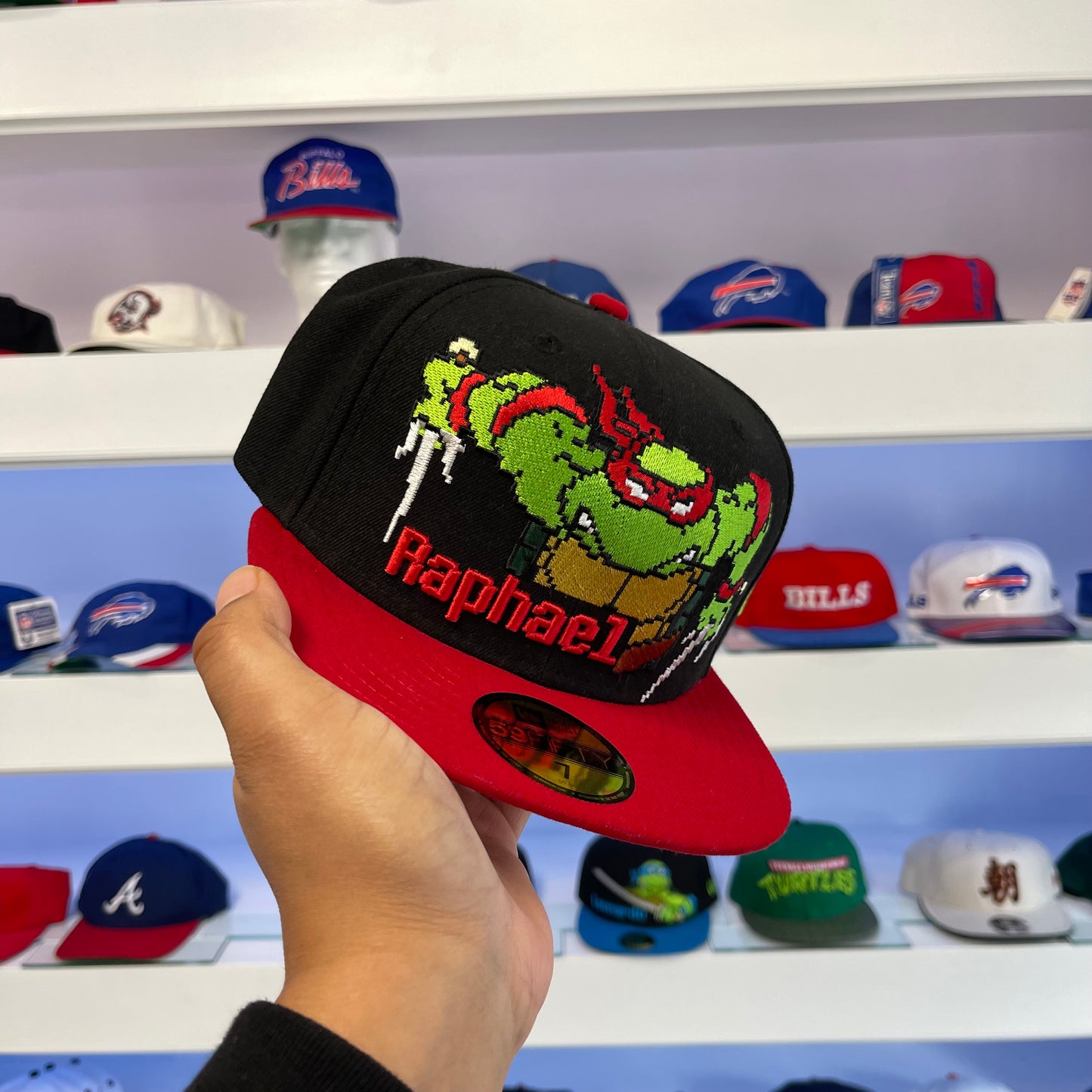 Teenage Mutant Ninja Turtles Raphael Fitted Size 7 TMNT