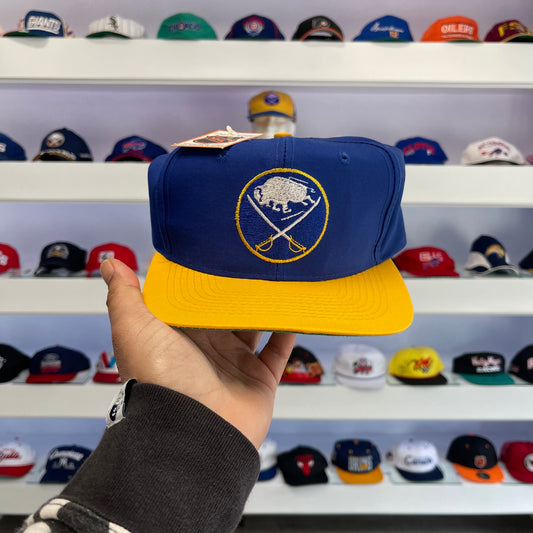 Vintage 1990s NHL Buffalo Sabres Twill Snap Back
