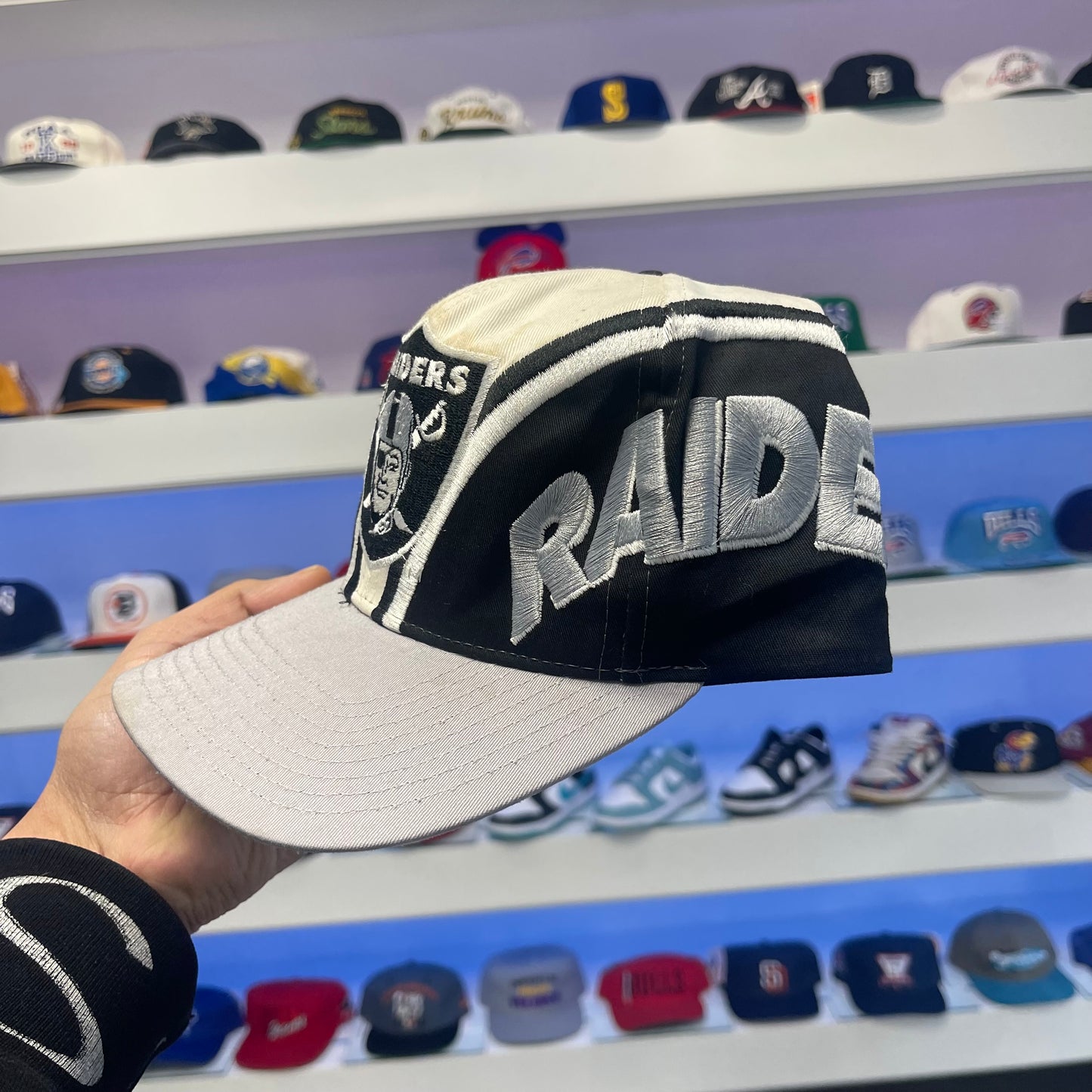 Vintage Raiders Snap Back New with Tags
