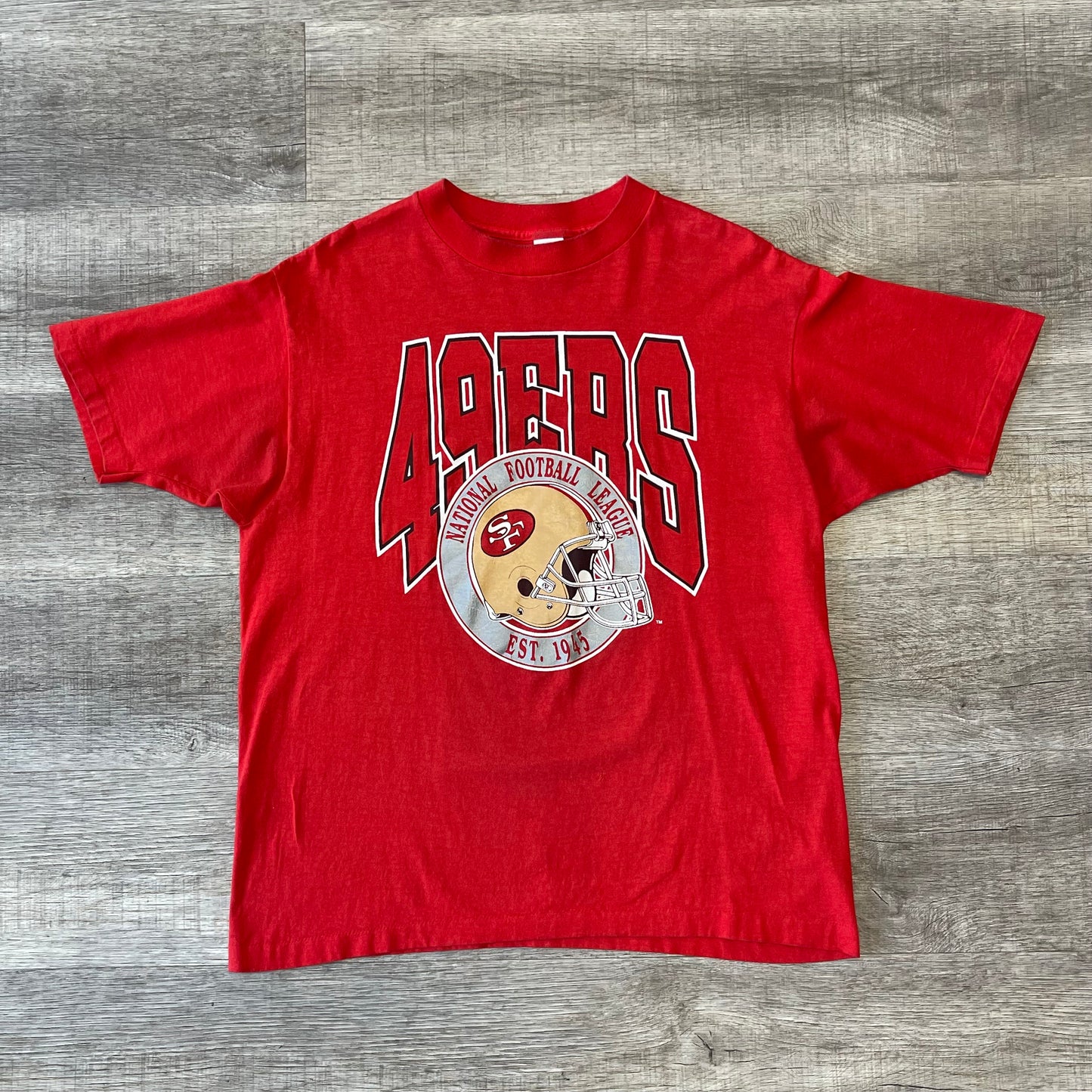 Vintage 1990s San Francisco 49ers Trench Shirt Size XL