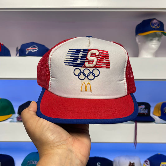 Vintage USA Olympics Mc Donald’s Mesh Snap Back