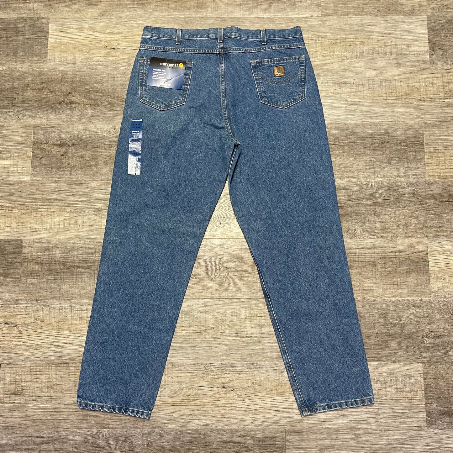 Vintage Dead Stock Carhartt Denim Jeans Size 42x34