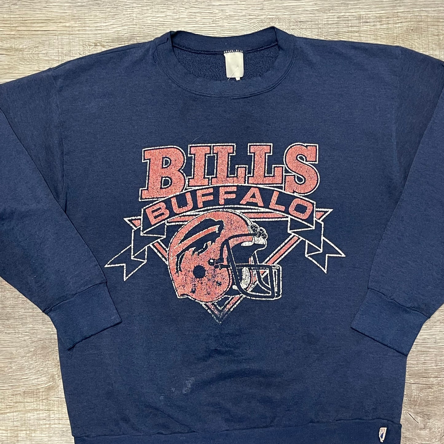 1990s Buffalo Bills Navy Sweatshirt Size Small