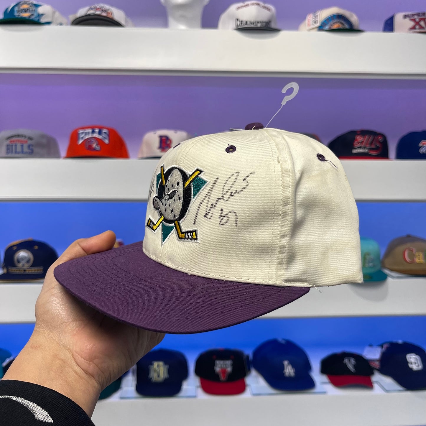 Vintage 1990s NHL Anaheim Ducks Snap Back