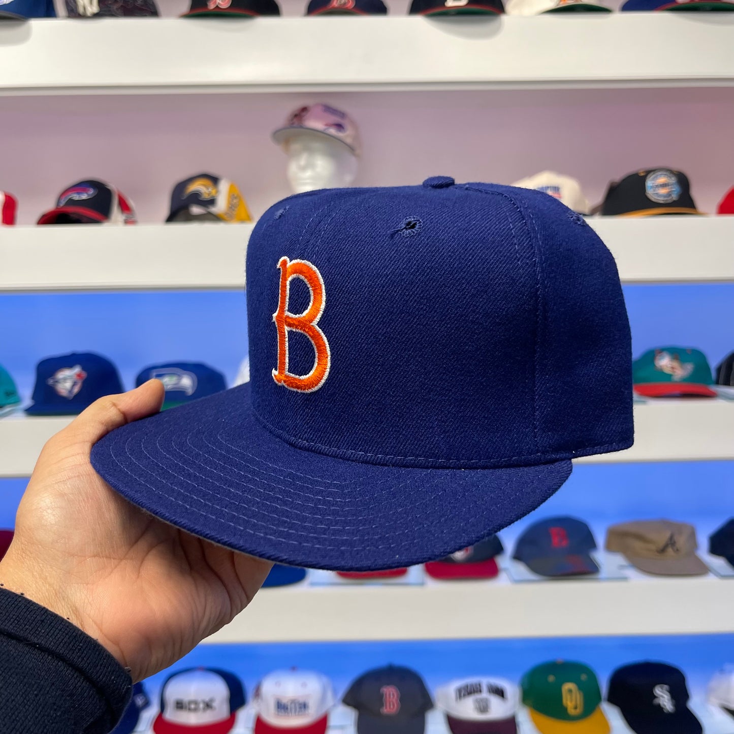 Vintage 1990s MiLB Birmingham Mets Woo Snap Back