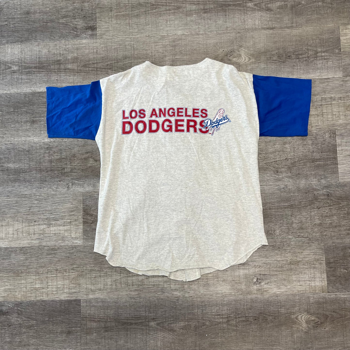 Vintage 80s MLB Los Angeles Dodgers Cooperstown Collection Jersey Shirt XL