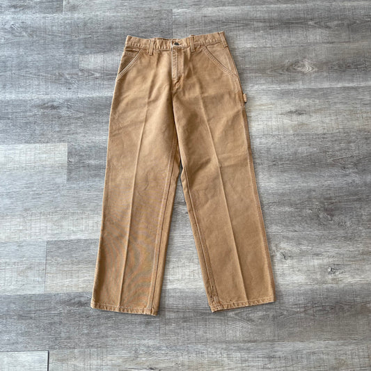 Vintage Carhartt Men’s Tan Denim Jeans Size 32x30