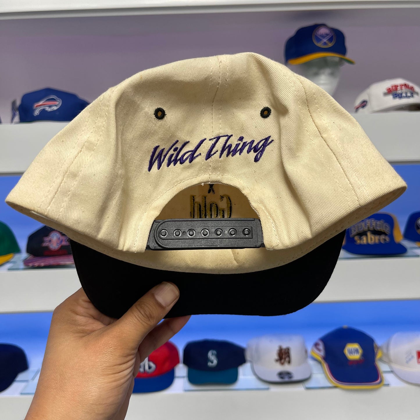 Vintage Gold Rush Wild Thing Snap Back