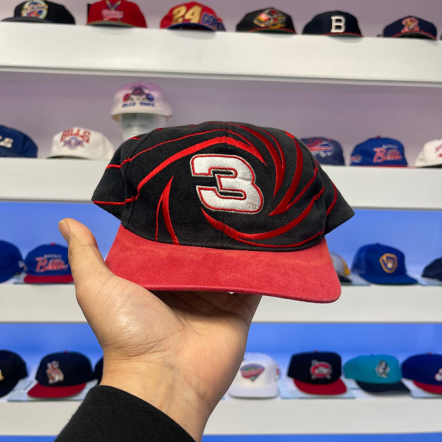 Vintage 1990s Dale Earnhardt NASCAR Chase Snap Back