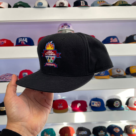 Vintage 1990s USA Junior Olympic Baseball Snap Back