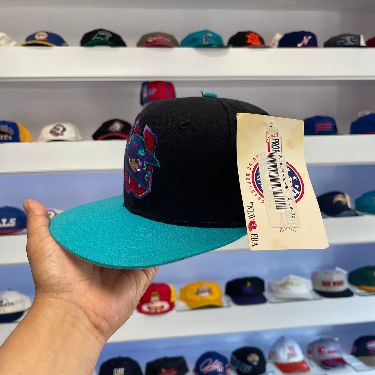 Vintage 1990s Wichita Wranglers MiLB Wool Snap Back