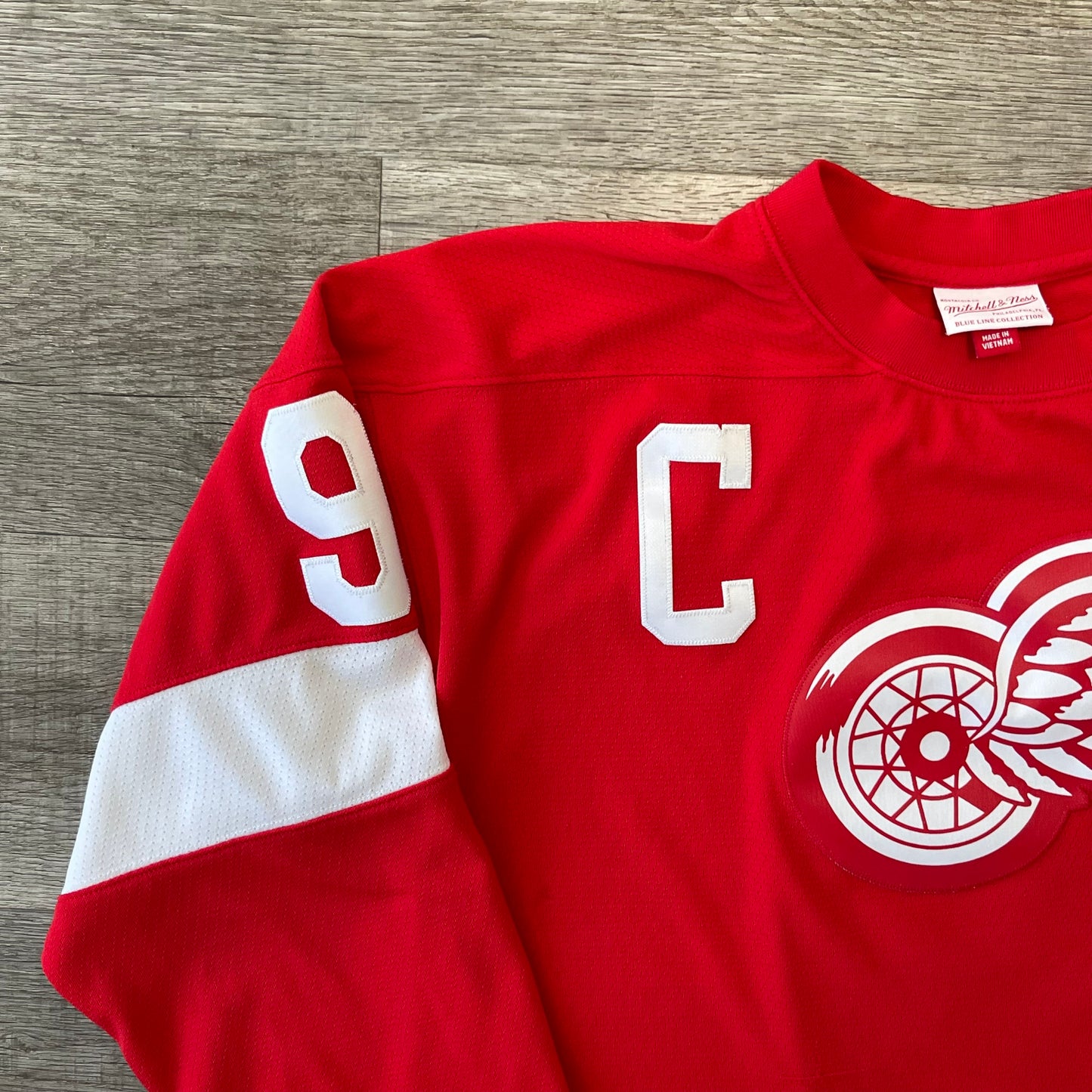 NHL Mitchell & Ness Gordie Howe Detroit Red Wings Jersey Size XL