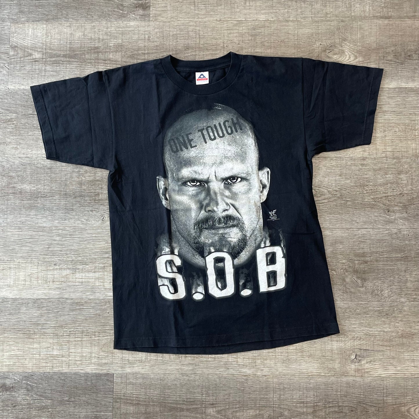 Vintage WWF Stone Cold Steve Austin S.O.B Wresting Shirt Size Large