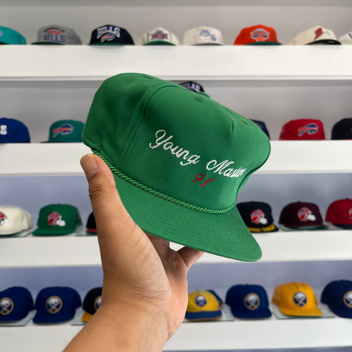 Vintage 1991 Young Masters Golf Snap Back