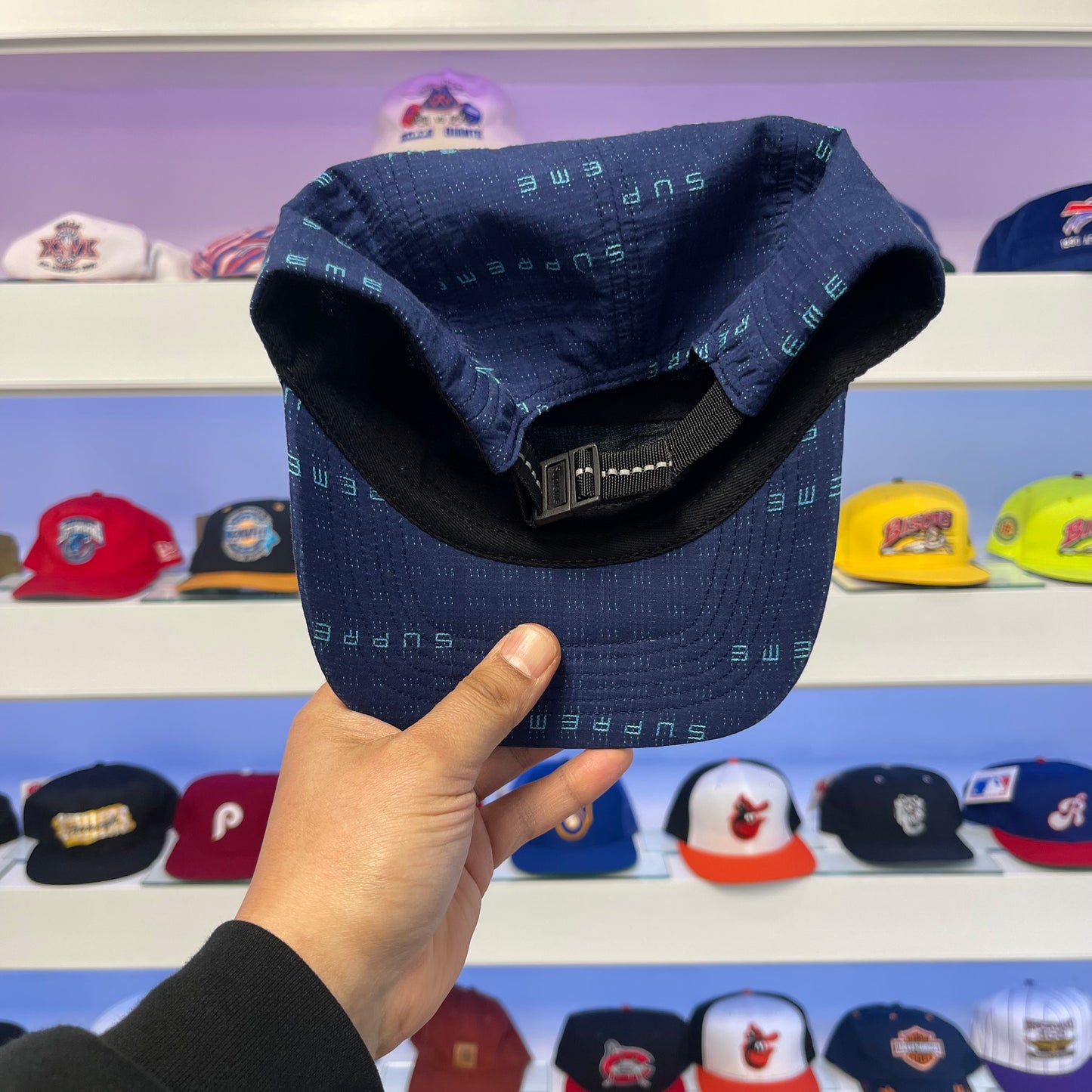Supreme 5 Panel Strap Back