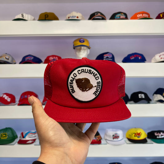 Vintage Buffalo Crushed Stone Trucker Snap Back