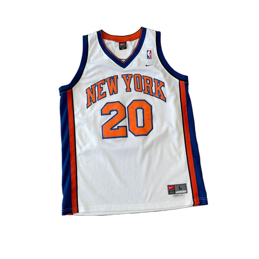 Vintage 2000s NBA Allen Houston New York Knicks Nike Jersey Size Large