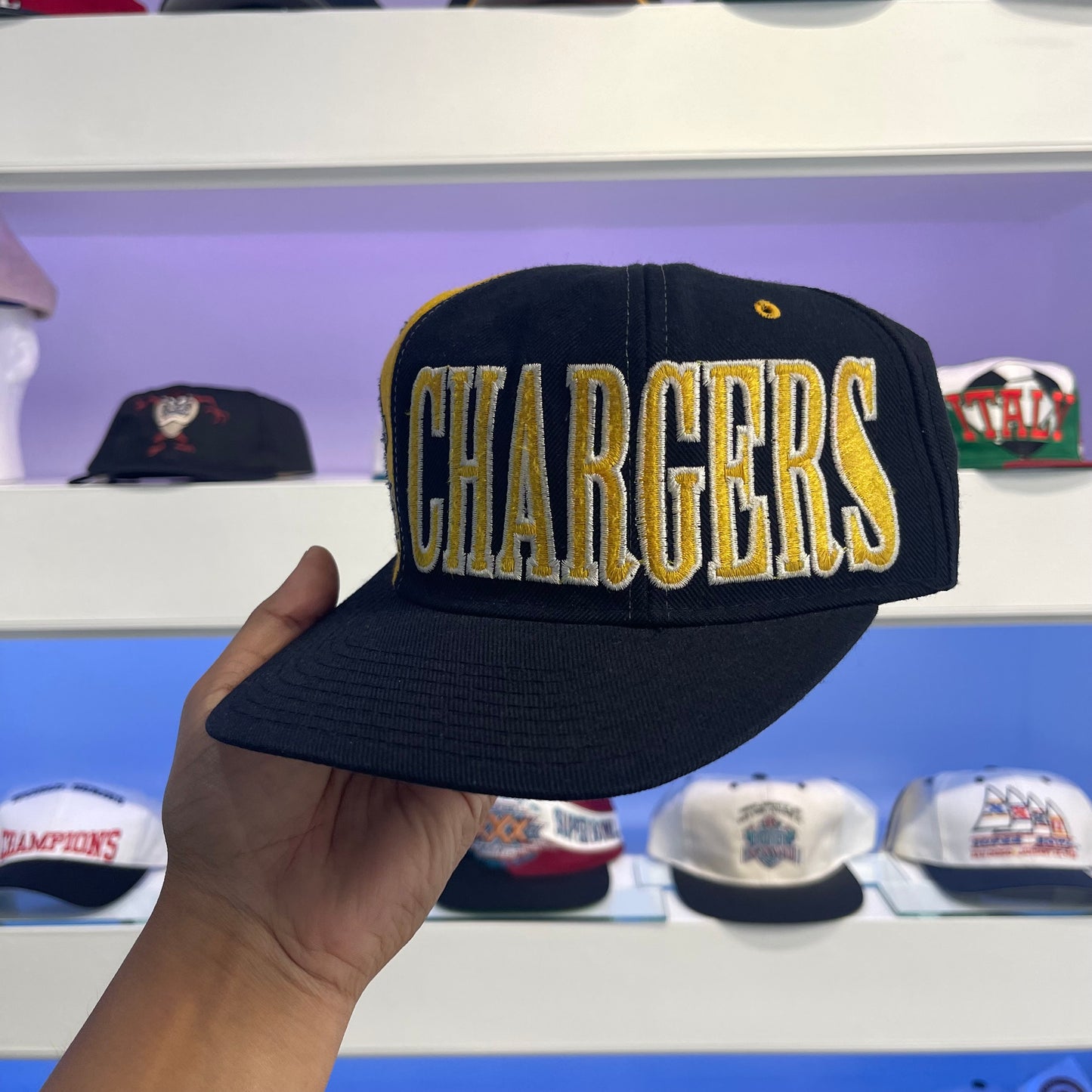 Vintage 1990s Chargers Starter Snap Back