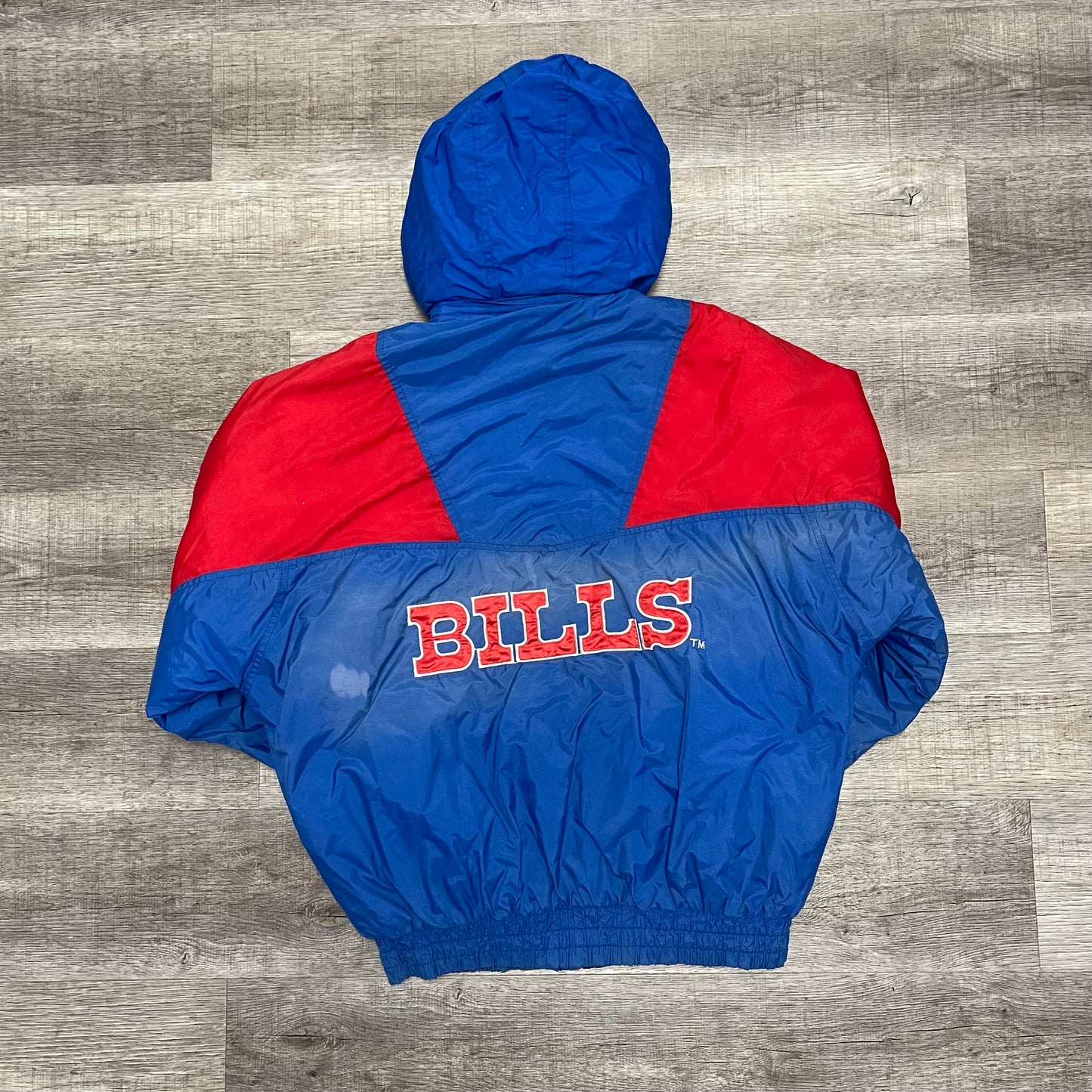 Vintage 1990s NFL Buffalo Bills Chalk Line Winter Jacket Size Large