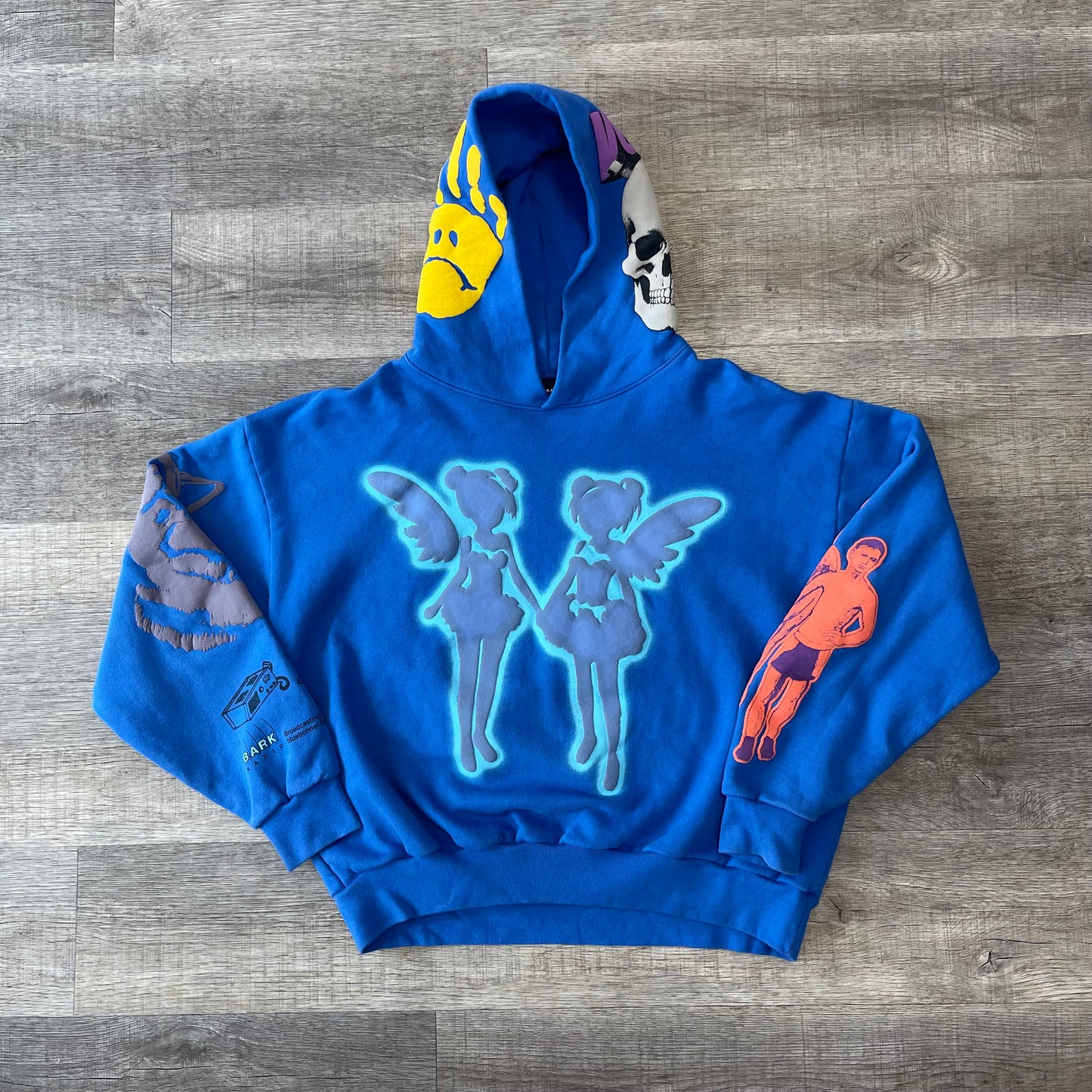 Drake FATD Blue Hoodie Size XL Blue For All The Dogs Big As The What Tour Merch Size Large