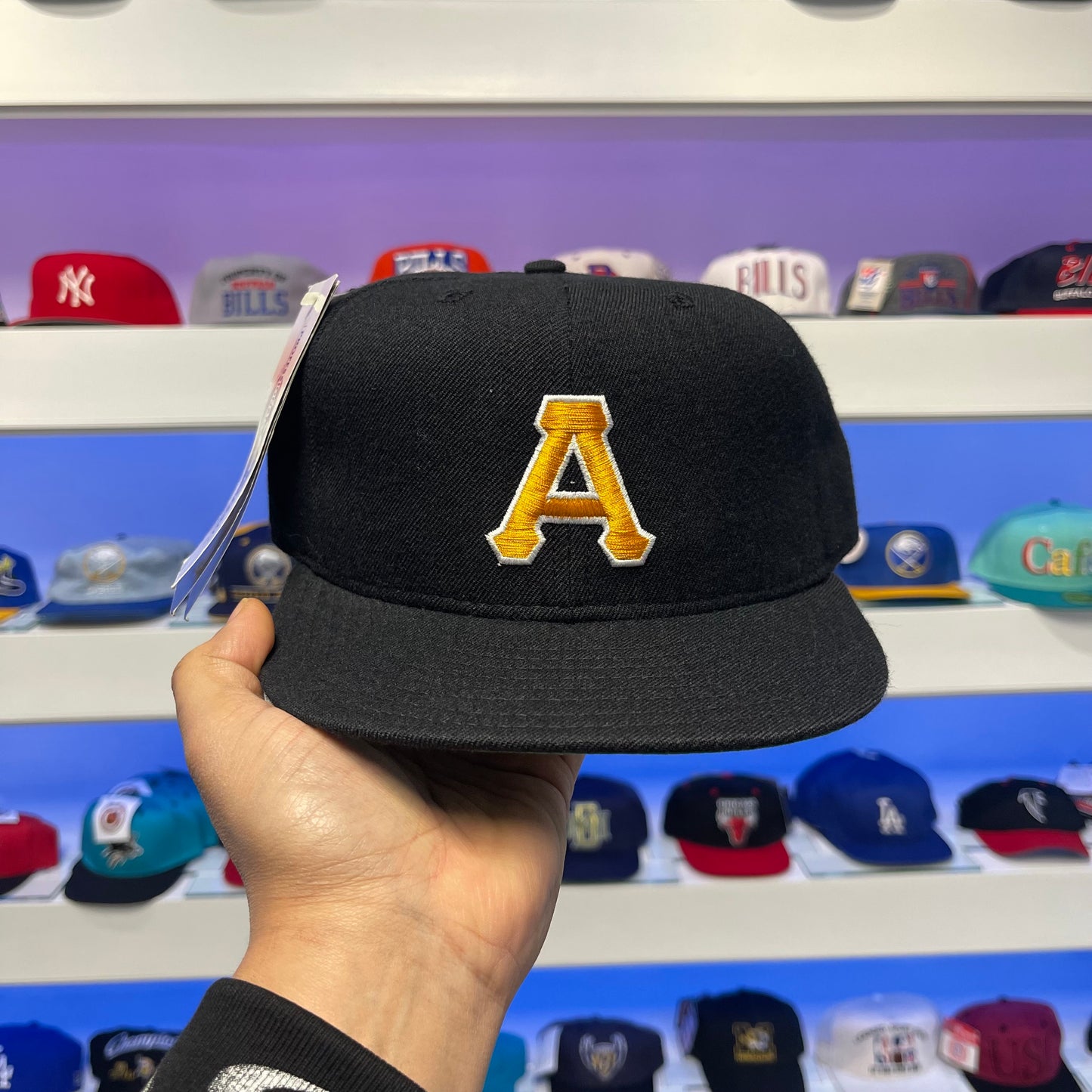 Vintage 1990s MiLB Augusta Pirates Class A South Atlantic League New Era Wool Fitted 7 3/4 New with Tags