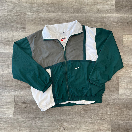 Vintage 1990s Nike Windbreaker Jacket Size XL