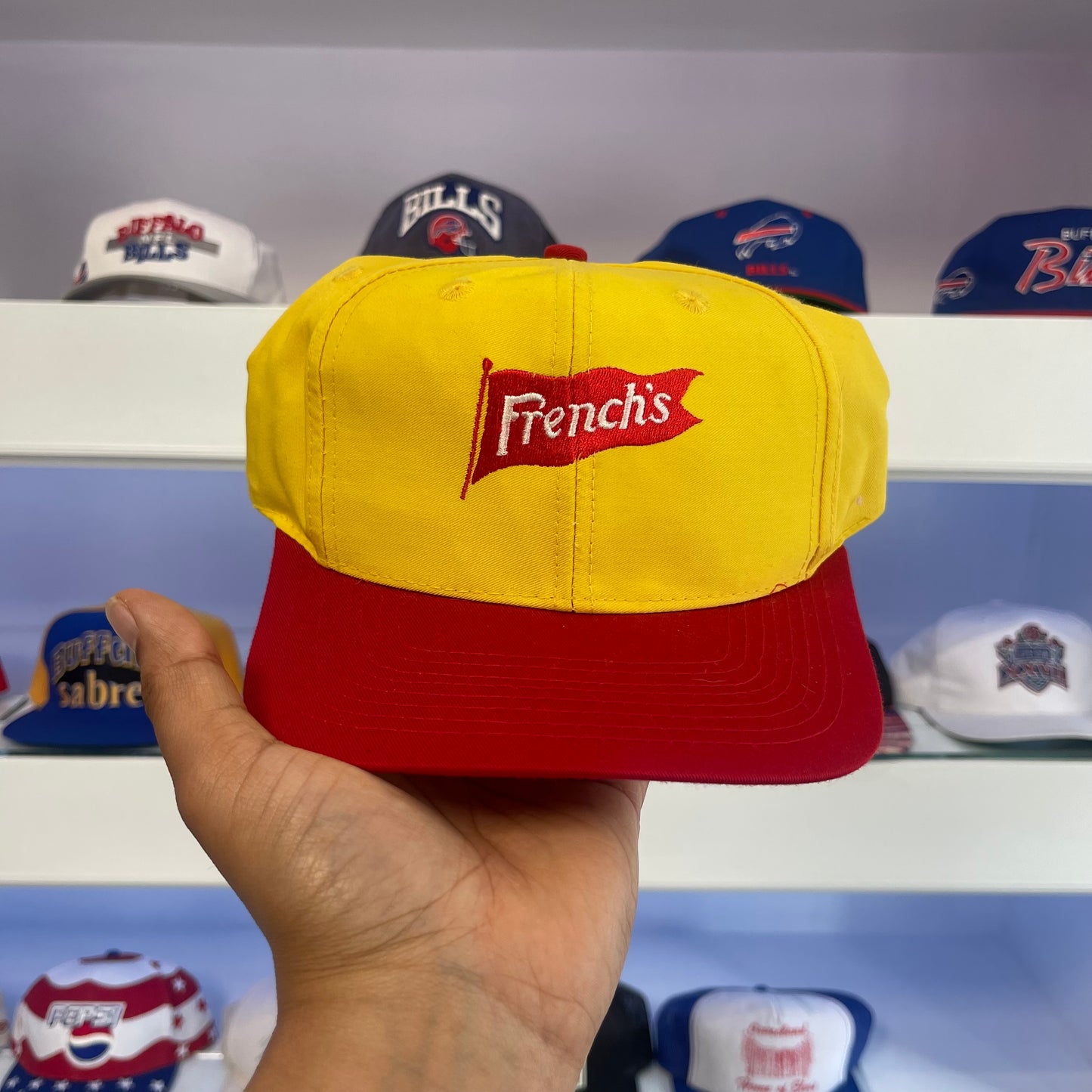 Vintage 1990s French’s Mustard Twill Snap Back