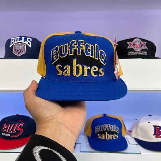 Vintage 1990s NHL Buffalo Sabres Snap Back New with Tags