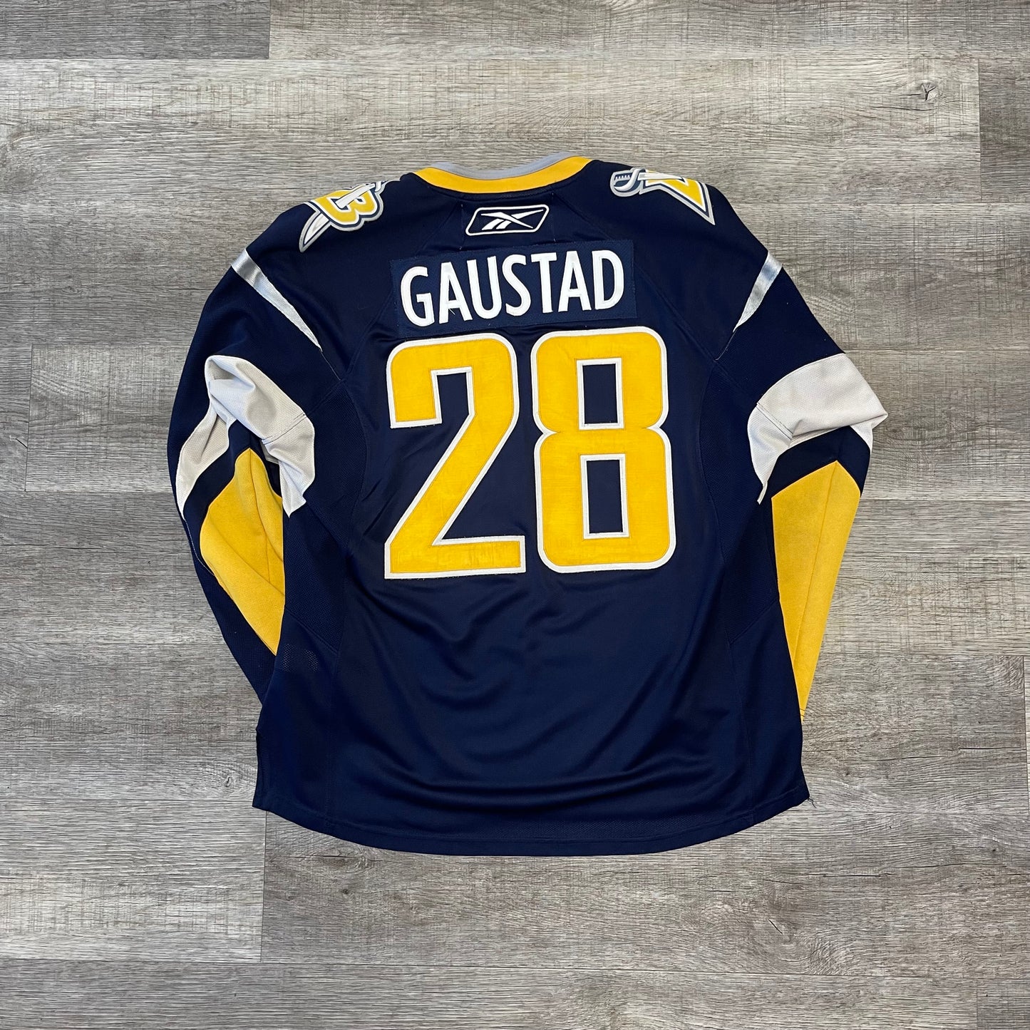 Vintage NHL Paul Gaustad Buffalo Sabres Reebok Jersey XL