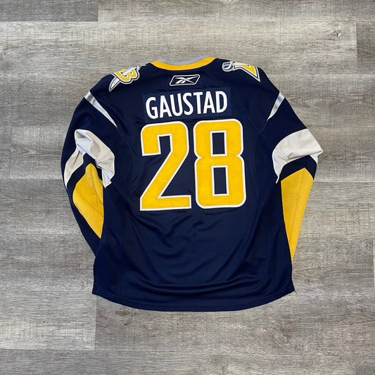 Vintage NHL Paul Gaustad Buffalo Sabres Reebok Jersey XL