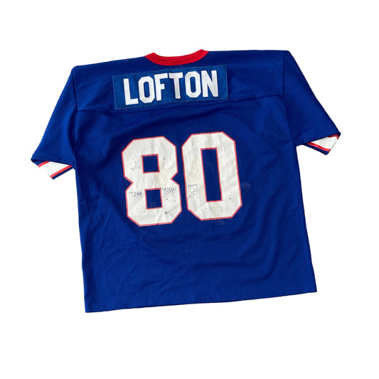 Vintage 90s Buffalo Bills James Lofton #80 Jersey Logo 7 Size XL