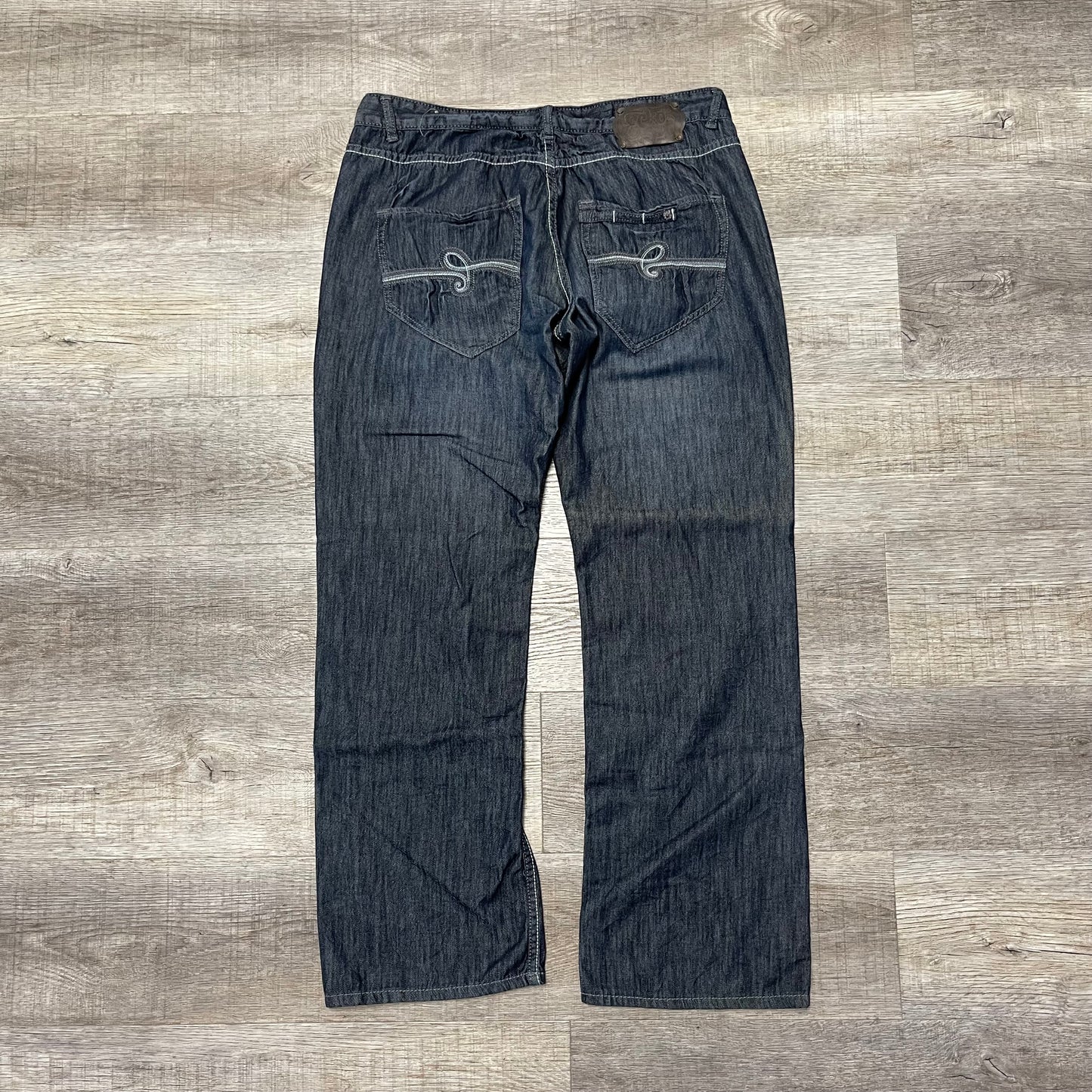 Vintage Y2K Ecko Unltd. Denim Blue Jeans Size 38x42