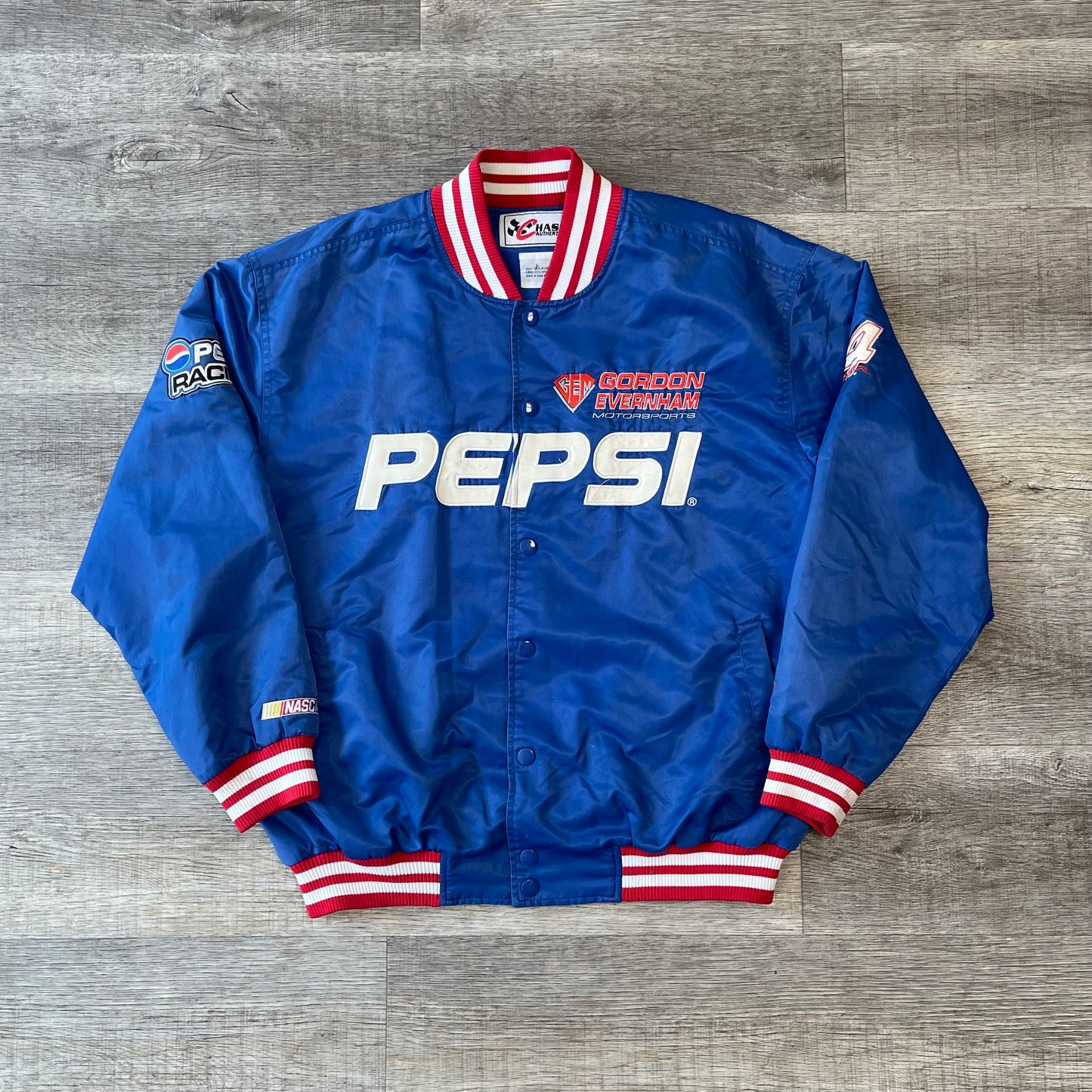 Vintage Jeff Gordon Pepsi NASCAR Chase Jacket Size Large