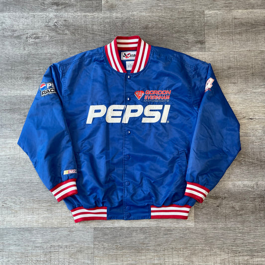 Vintage Jeff Gordon Pepsi NASCAR Chase Jacket Size Large