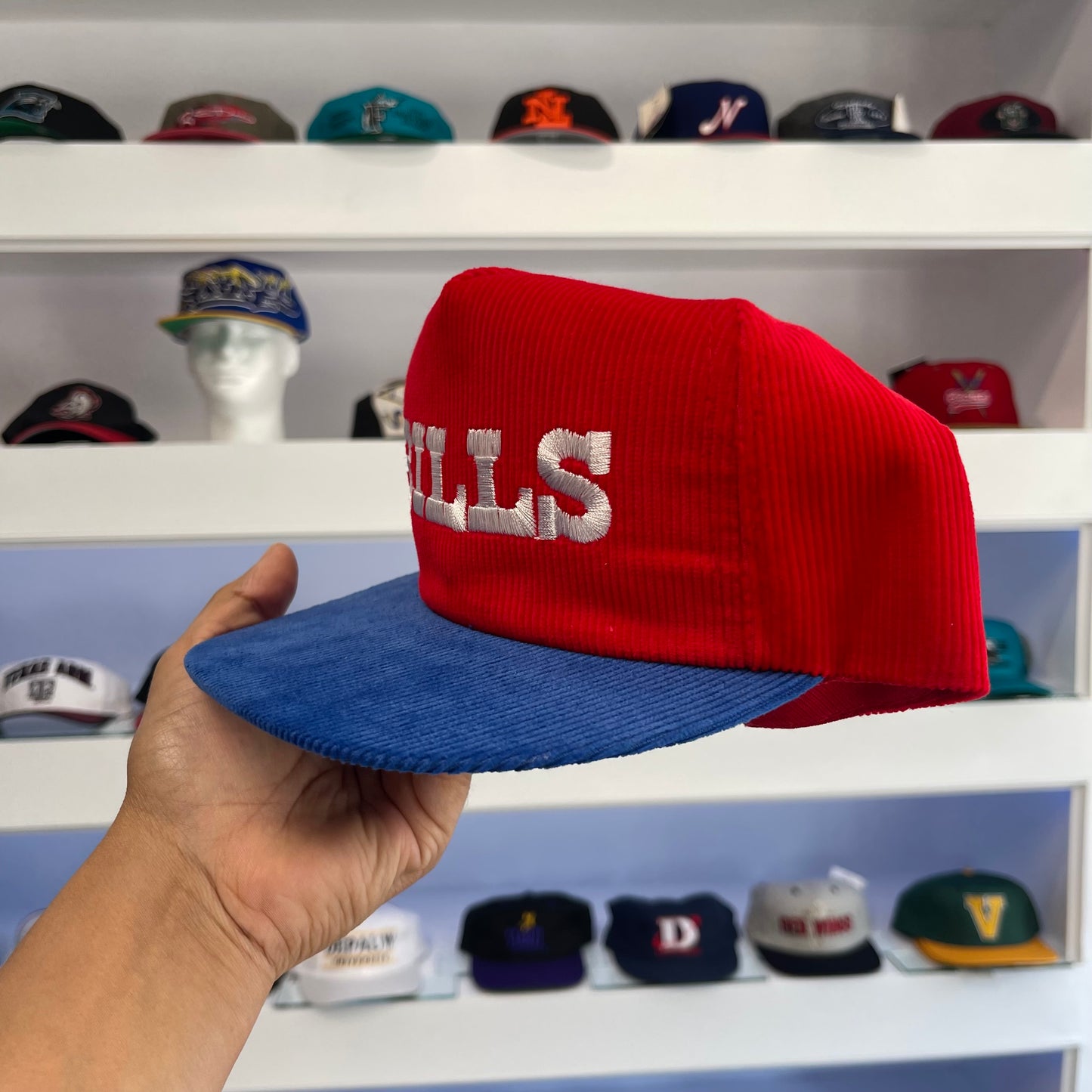 Vintage Buffalo Bills Corduroy Snap Back