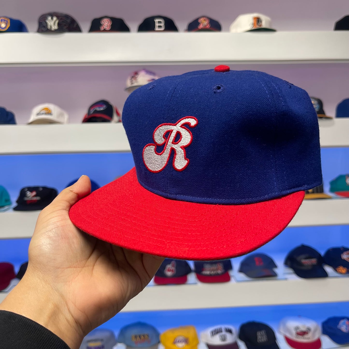 Vintage 1990s MiLB Richmond Braves Wool Snap Back