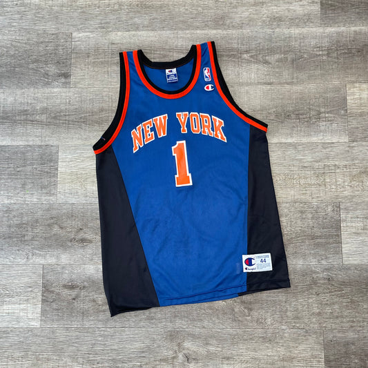 Vintage 1990s New York Knicks Champion Jersey Size Large
