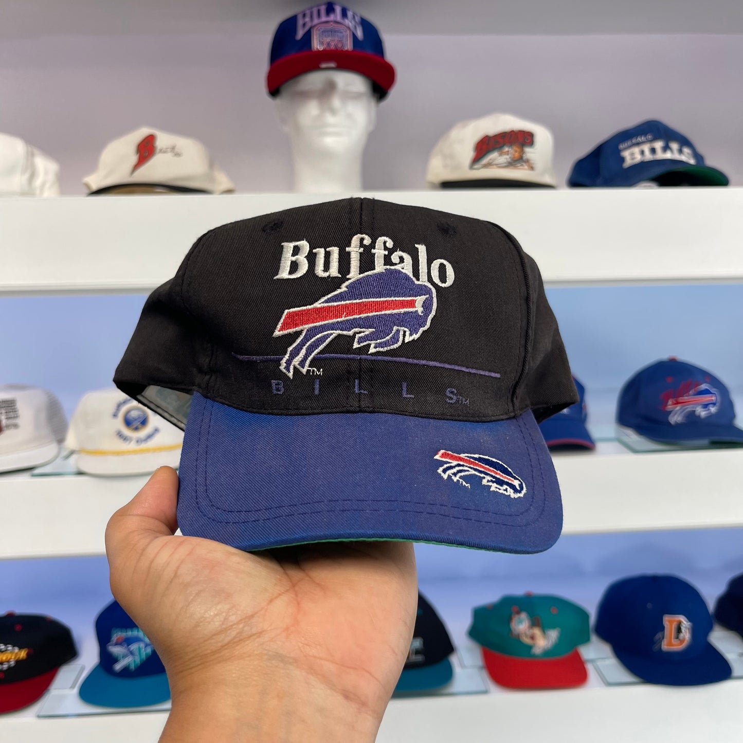 Vintage 1990s Buffalo Bills Twill Snap Back