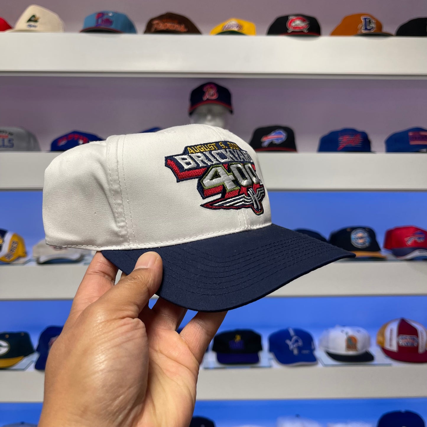 Vintage NASCAR Brickyard 400 Snap Back Dead Stock