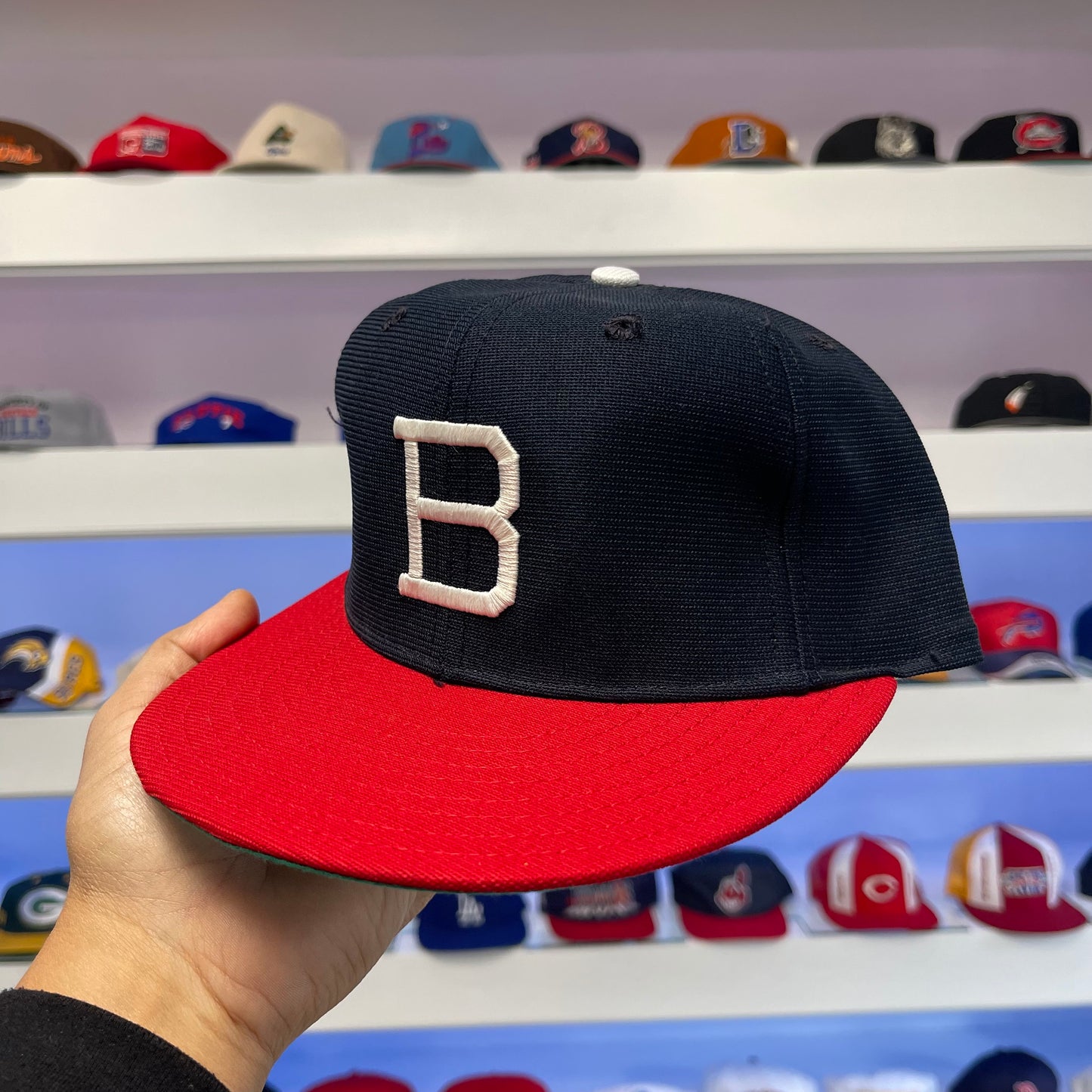 Vintage MiLB Buffalo Bisons Nylon Snap Back