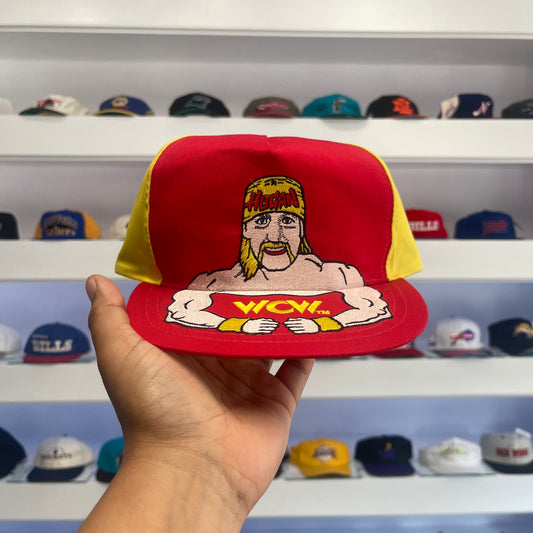 Vintage 1990s Hulk Hogan WCW Twill Snap Back