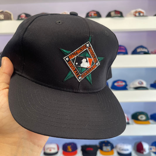 Vintage 1993 MLB Baltimore Orioles All Star Game Twill Snap Back
