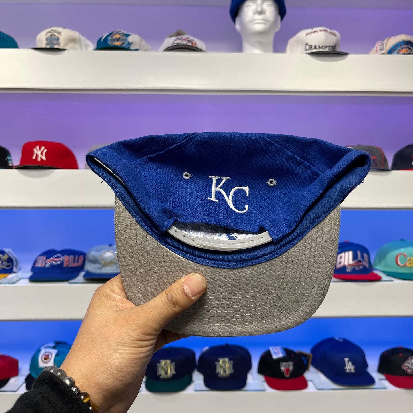 Vintage 1990s MLB Kansas City Royals Snap Back New with Tags