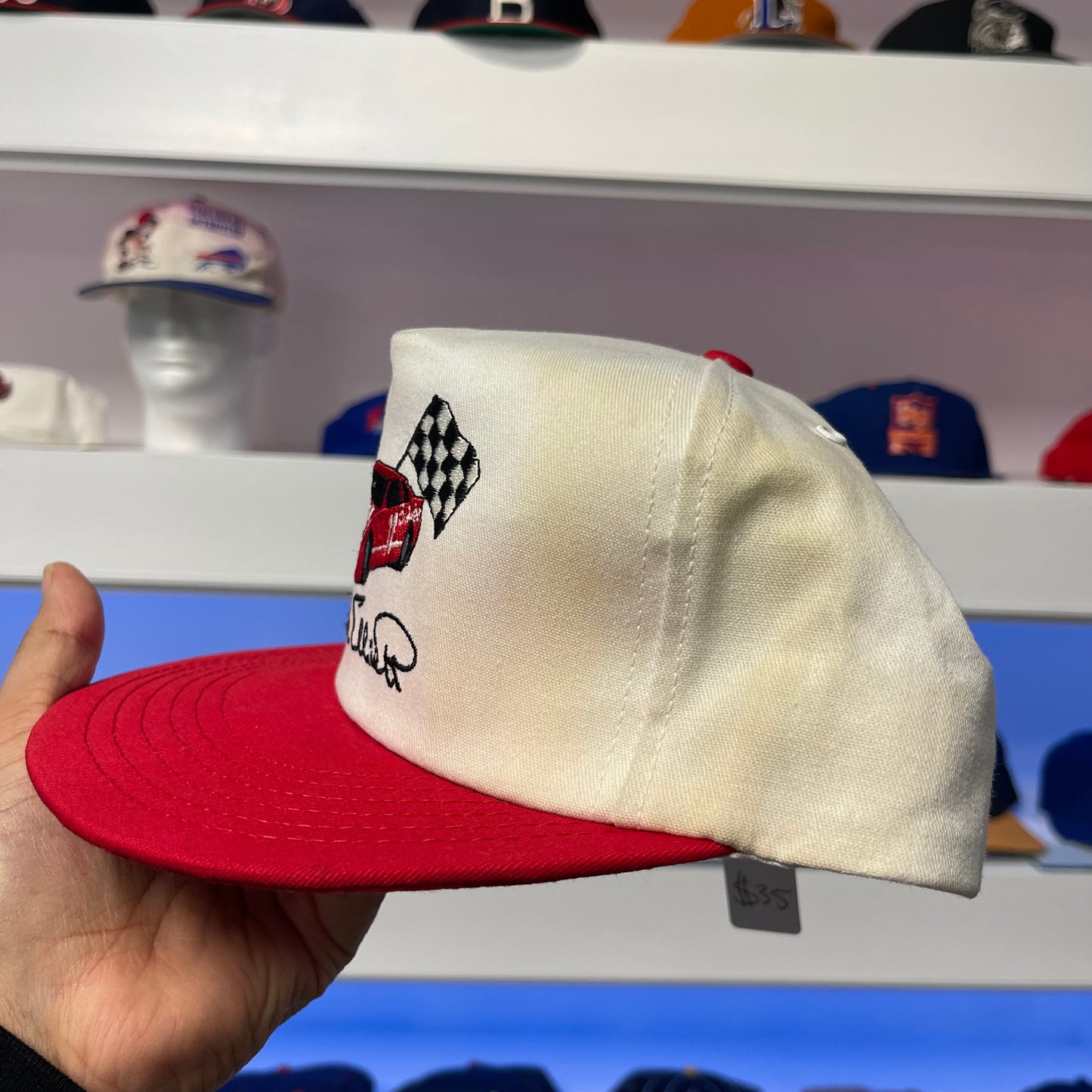 Vintage 1990s Bills Elliott NASCAR Snap Back