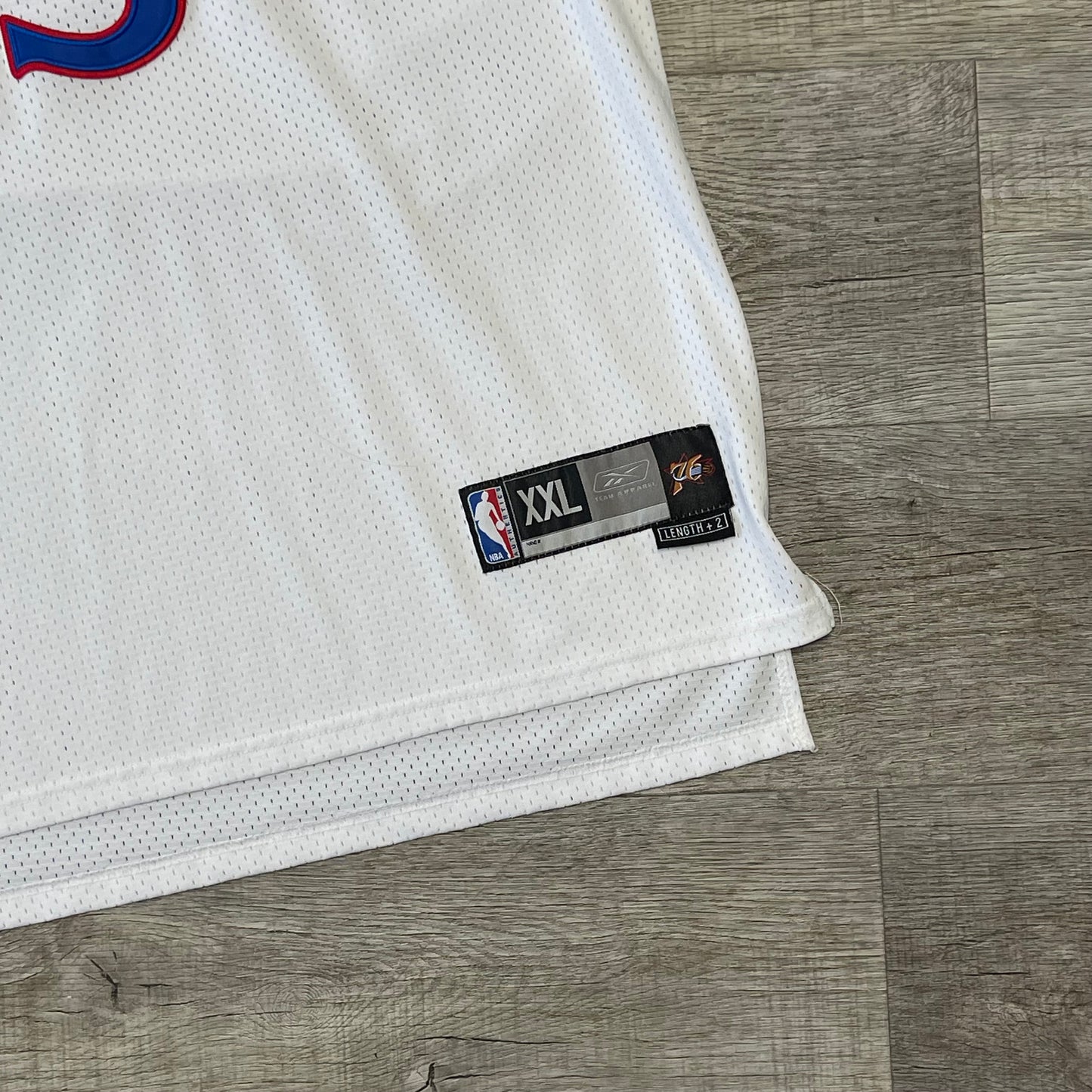 Vintage 2000s Philadelphia 76ers Allen Iverson Reebok Jersey Size XXL