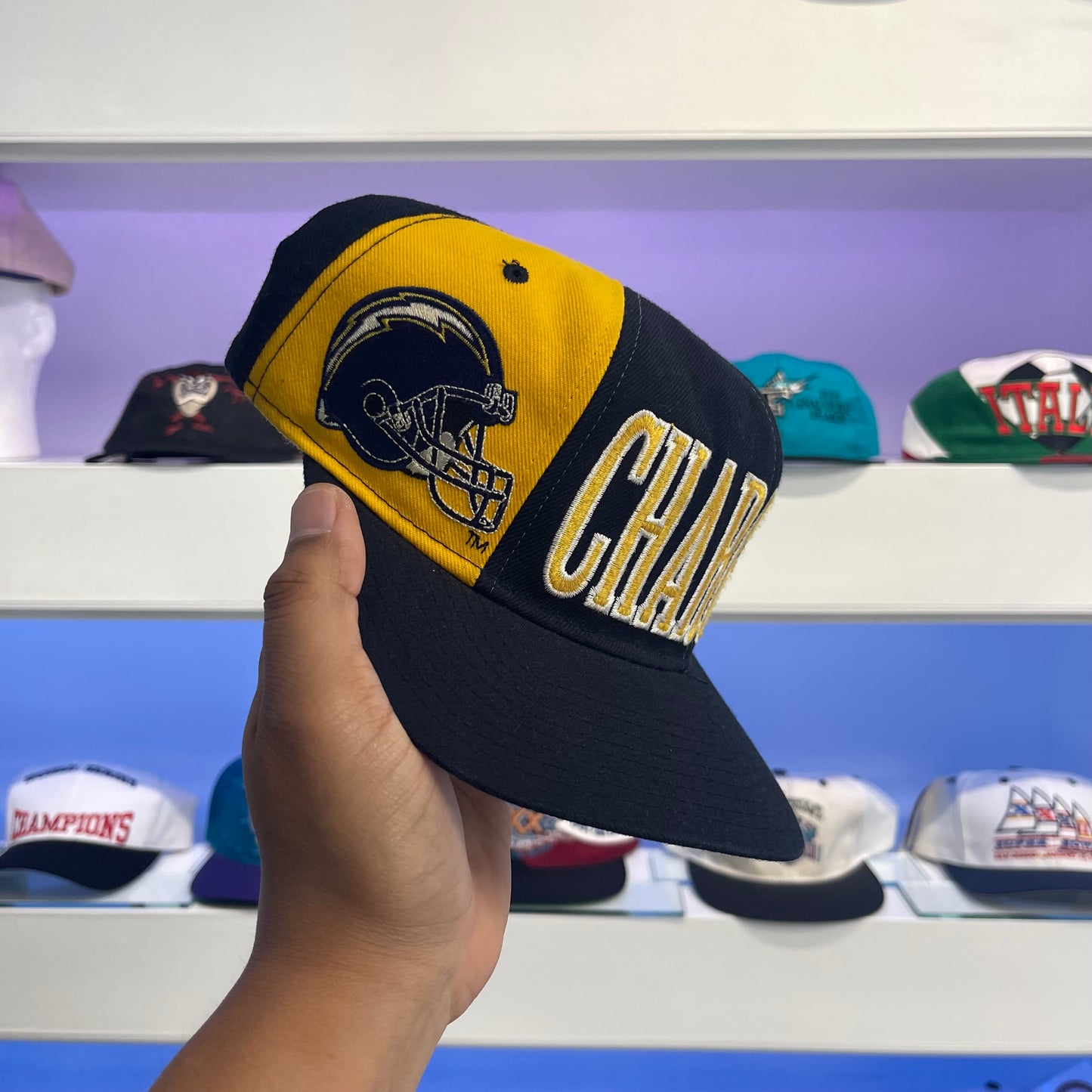 Vintage 1990s Chargers Starter Snap Back