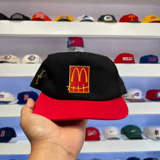 Travis Scott Cactus Jack McDonald’s Smile Hat Red/Black