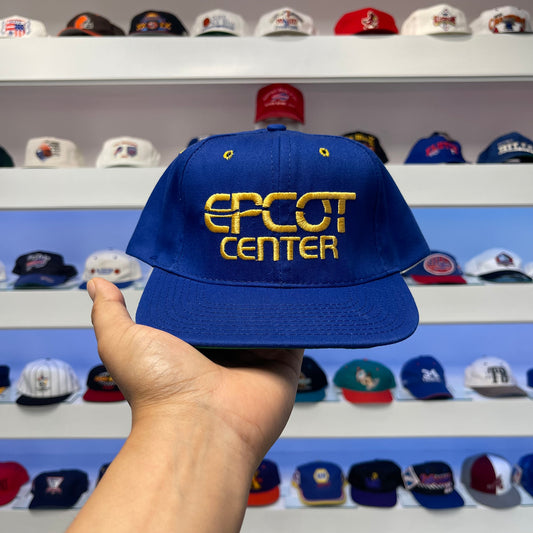 Vintage 1990s Epcot Center Wool Disney Snap Back